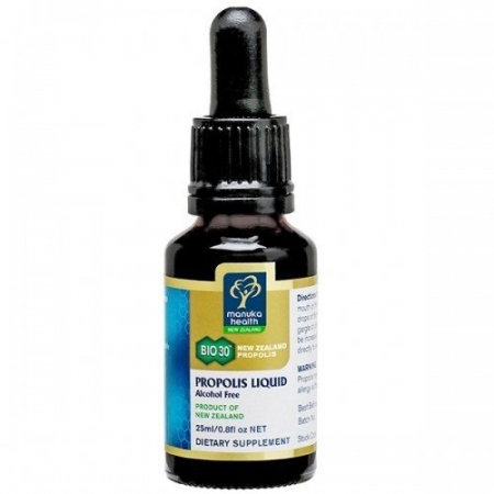 MANUKA HEALTH Krople z Propolisem BIO 30™ (bez alkoholu) 25 ml